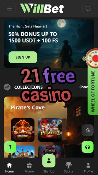 21 Free Casino - Get 21 Free Spins Welcome Bonus-www.bdqngd.com