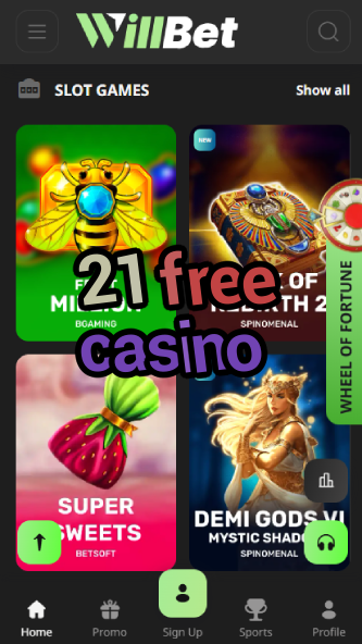21 Free Casino - Get 21 Free Spins Welcome Bonus-www.bdqngd.com